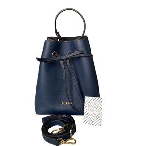 Furla /  Constanza Crossbody & Top Handle Bag Navy